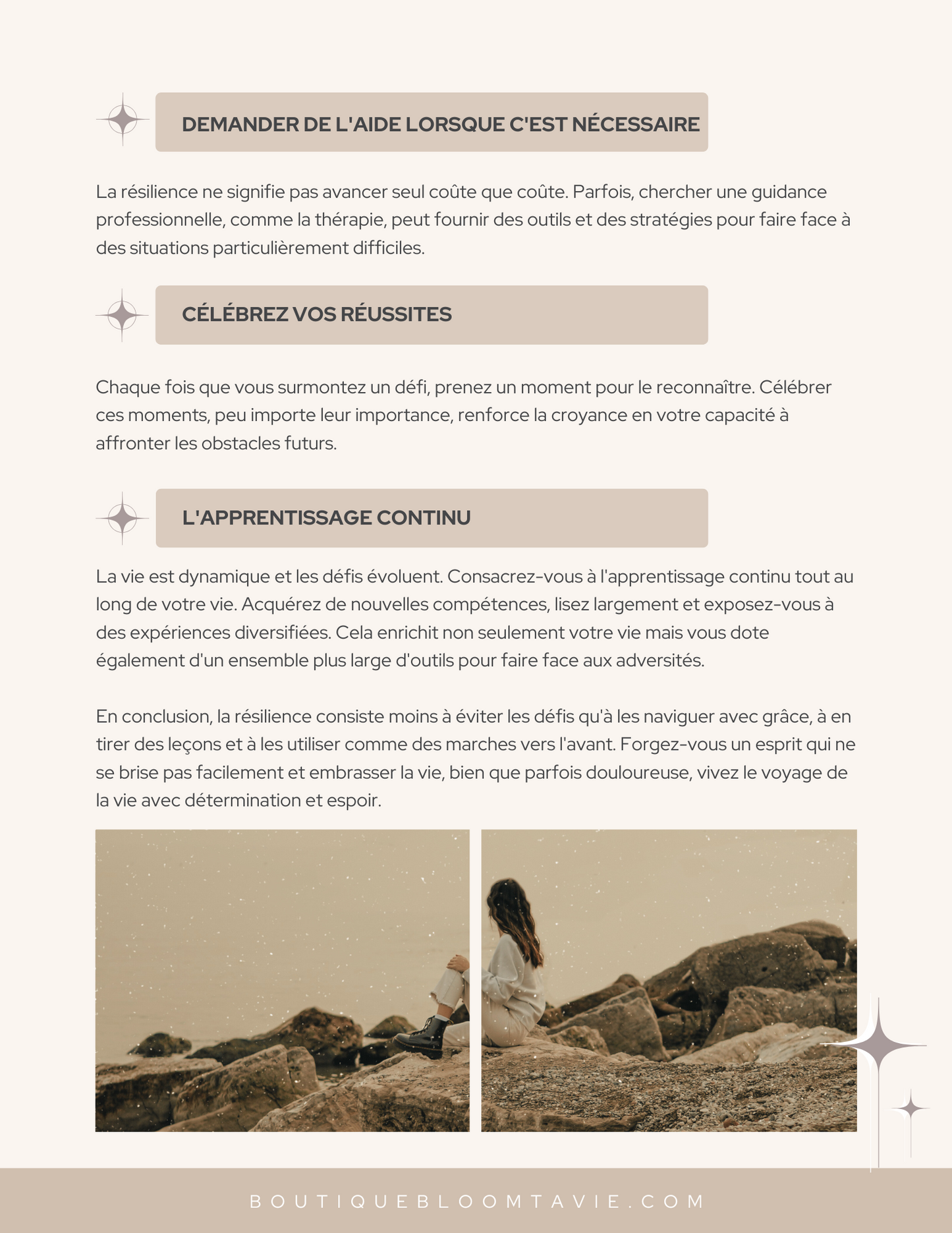 La croissance personnelle - Un voyage intérieur - PDF à télécharger et imprimer