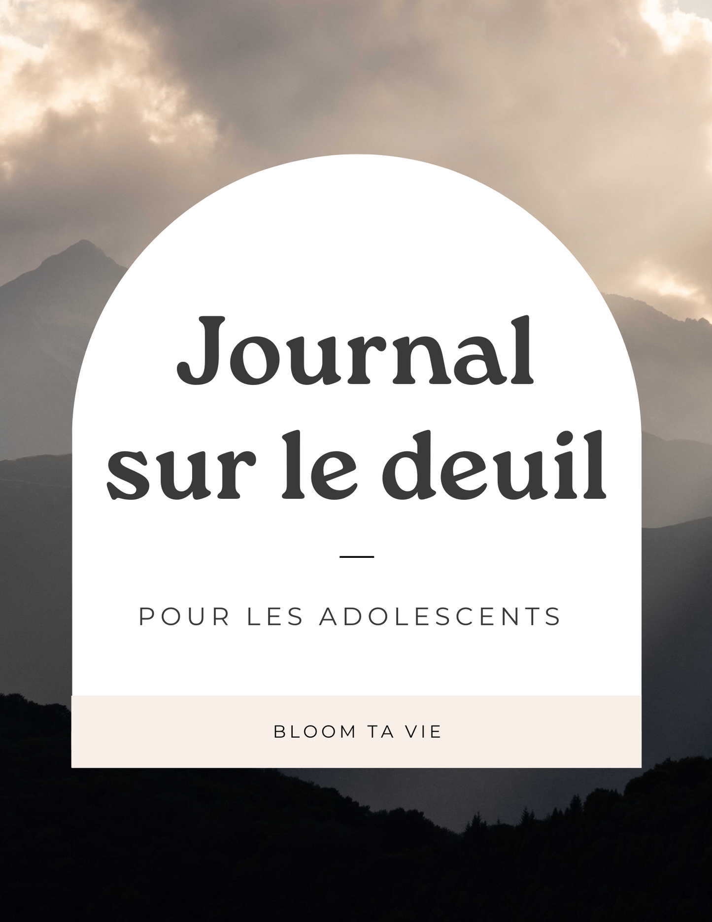 Journal sur le deuil pour adolescents - PDF à télécharger et imprimer